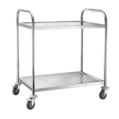 Carucior inox 2 Nivele