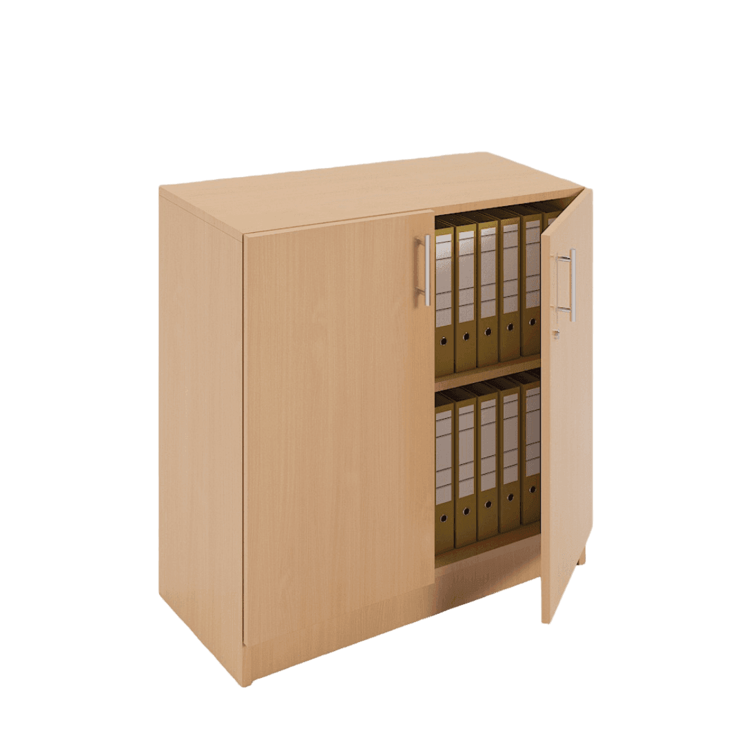 Dulap 2 spatii depozitare 800x380x820, Culoare fag 