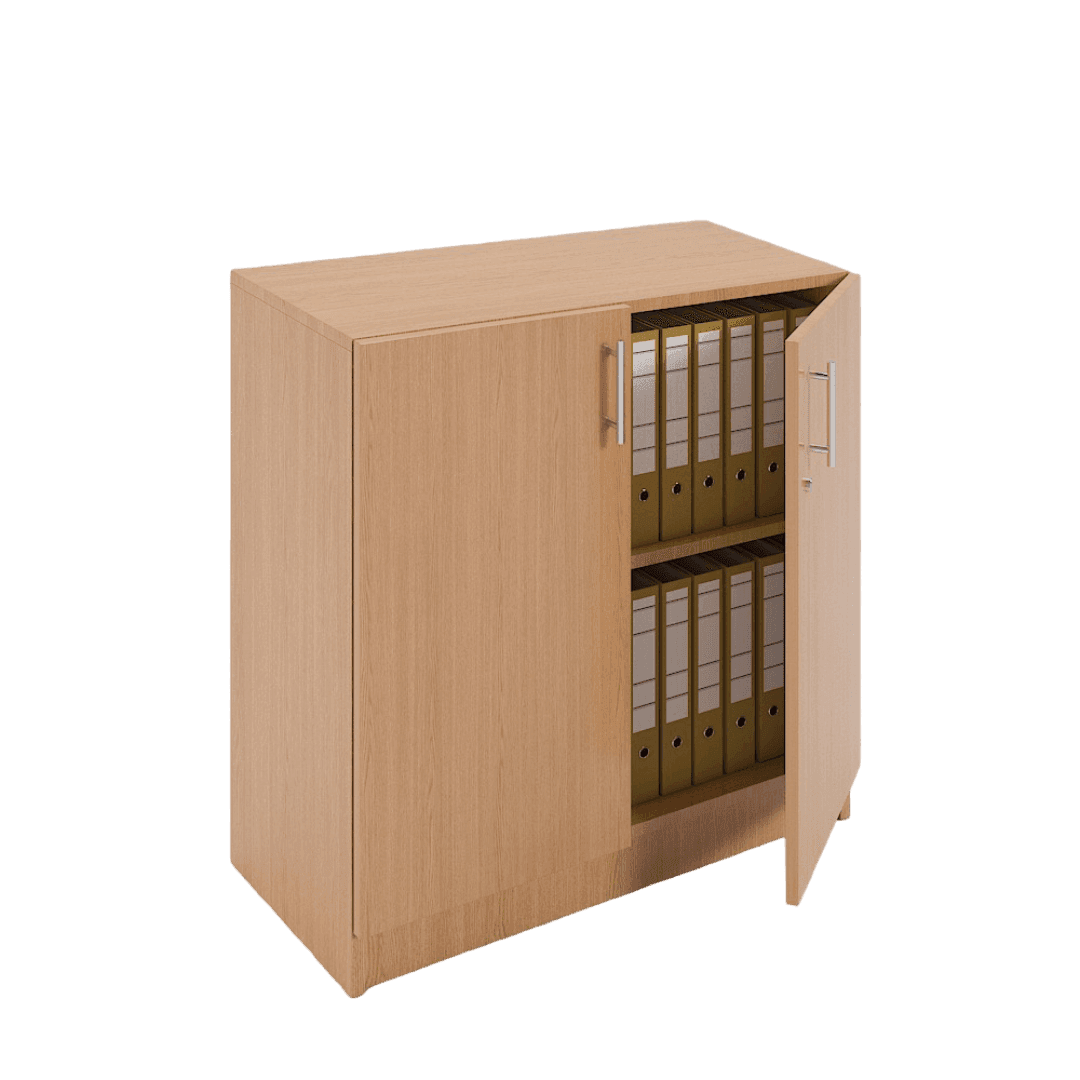 Dulap 2 spatii depozitare 800x380x820, Culoare stejar