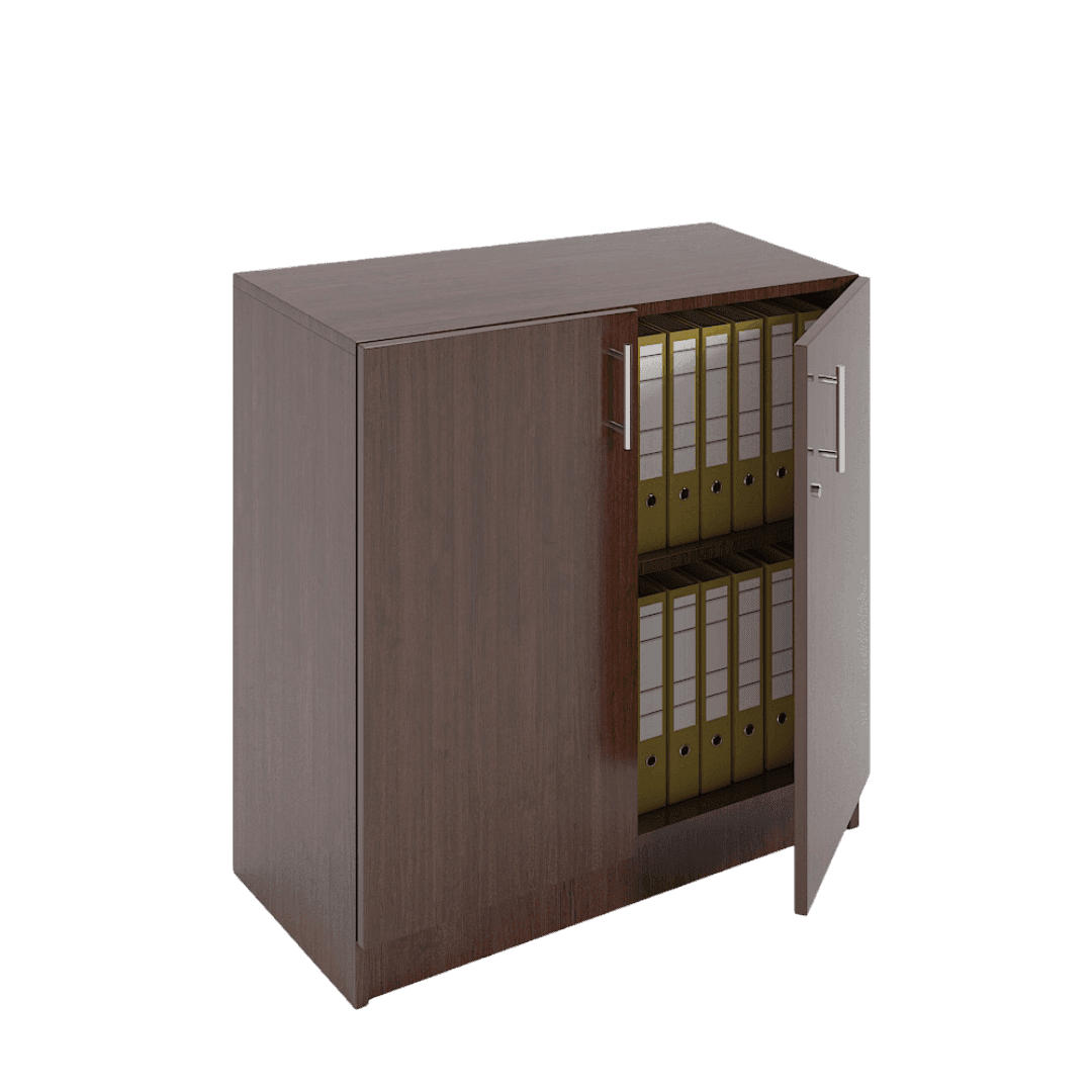 Dulap 2 spatii depozitare 800x380x820, Culoare wenge