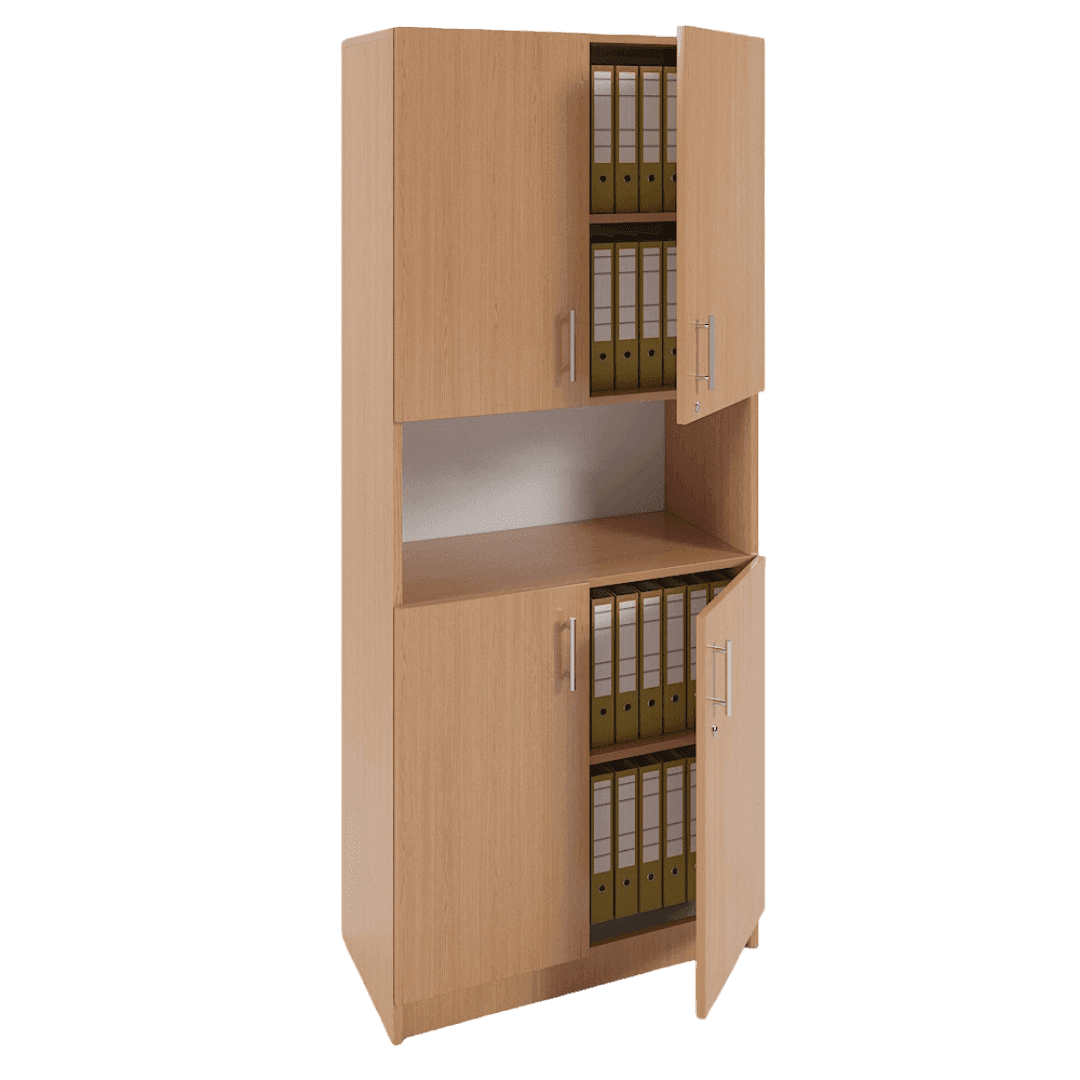 Dulap 4 usi 800x400x1900, Culoare stejar