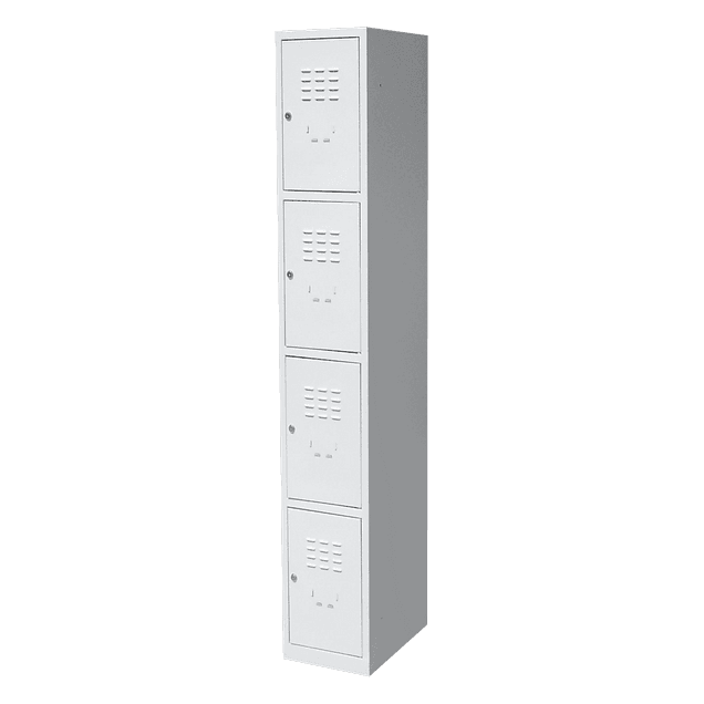 Dulap vestiar metalic 4 usi mici 312x450x1800
