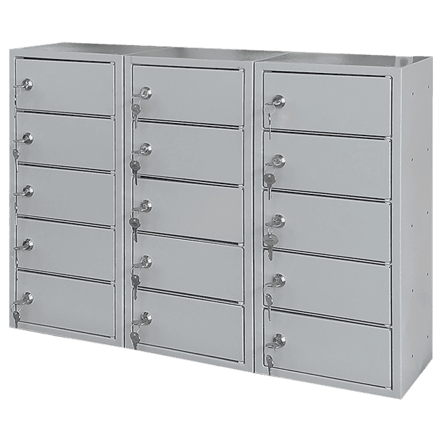 Dulap vestiar mic 15 usi 750x160x540