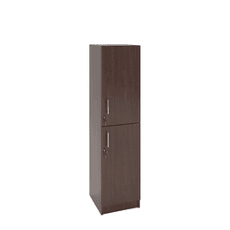 Dulap birou îngust 2 uși 400x420x1600, Wenge - miniatura 1