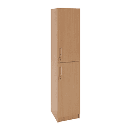 Dulap birou îngust 2 uși 400x420x1900, Stejar - miniatura 1