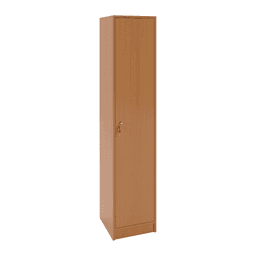 Dulap vestiar elevi 1 ușă 400x420x1900, Cireș - miniatura 1