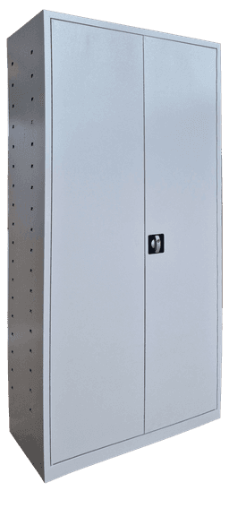 Fiset metalic mixt cu bara umeras si polite 900x400x1800 - miniatura 1
