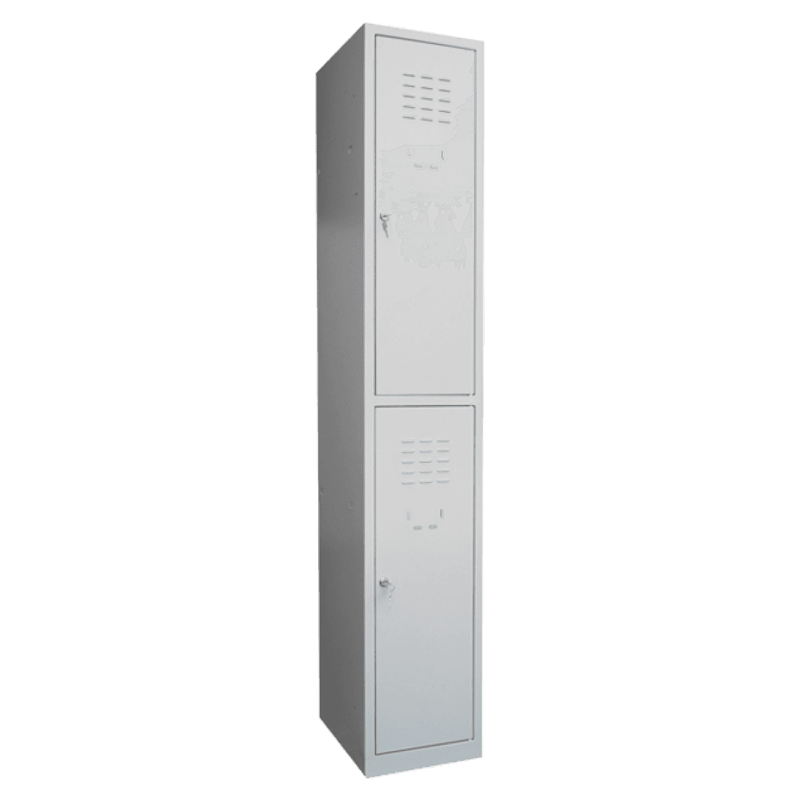 Dulap vestiar metalic 2 usi medii 312x450x1800