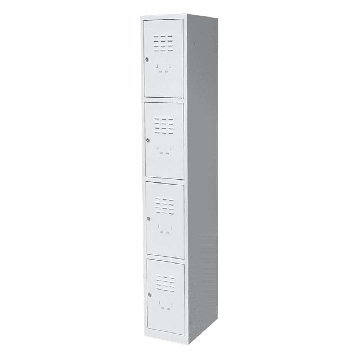 Dulap vestiar metalic 4 usi mici 312x450x1800