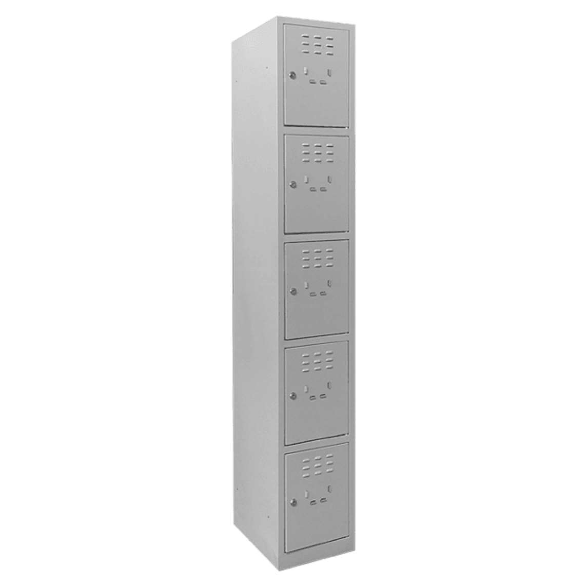 Dulap vestiar metalic 5 usi mici 312x500x1800