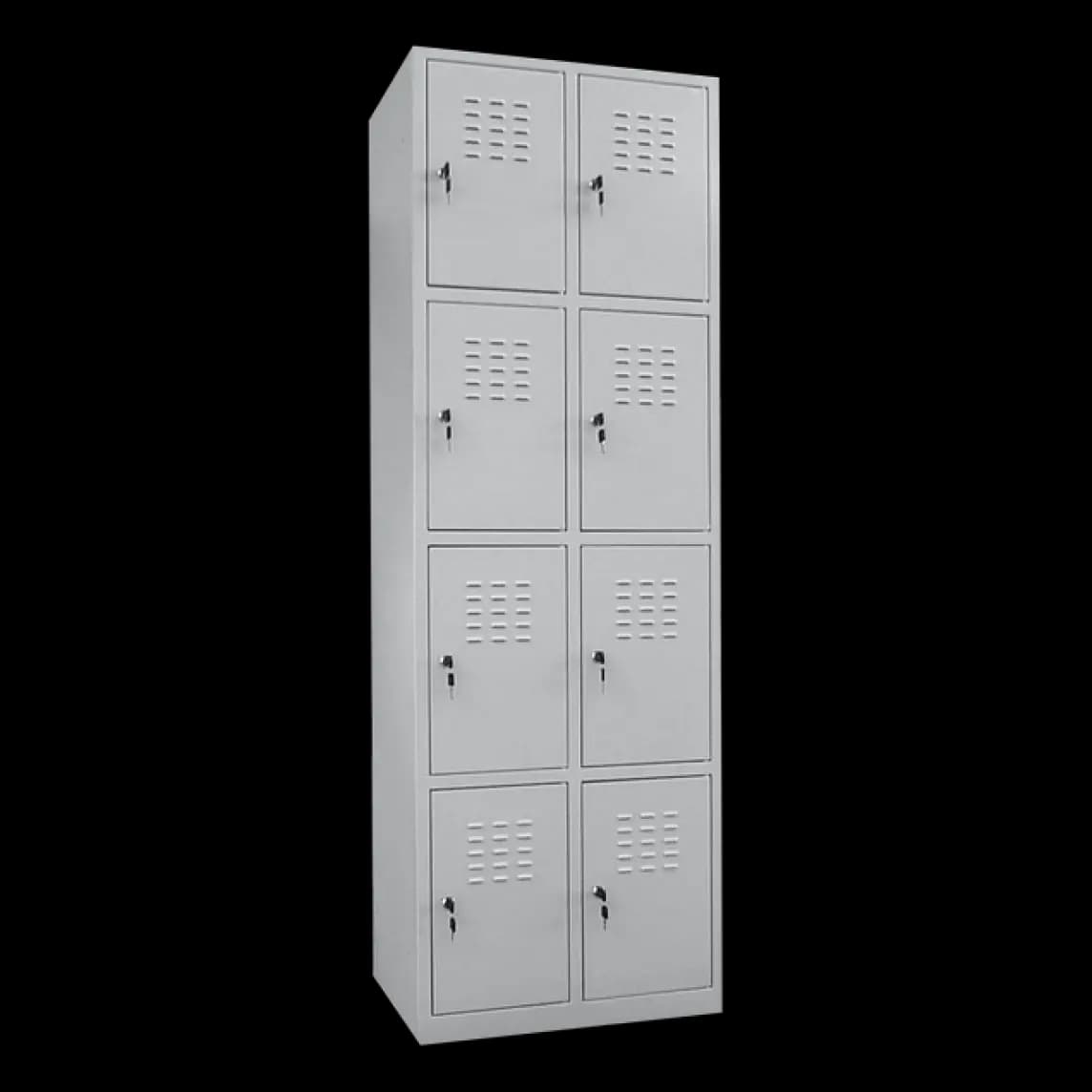 Dulap vestiar metalic 8 usi mici 600x450x1800