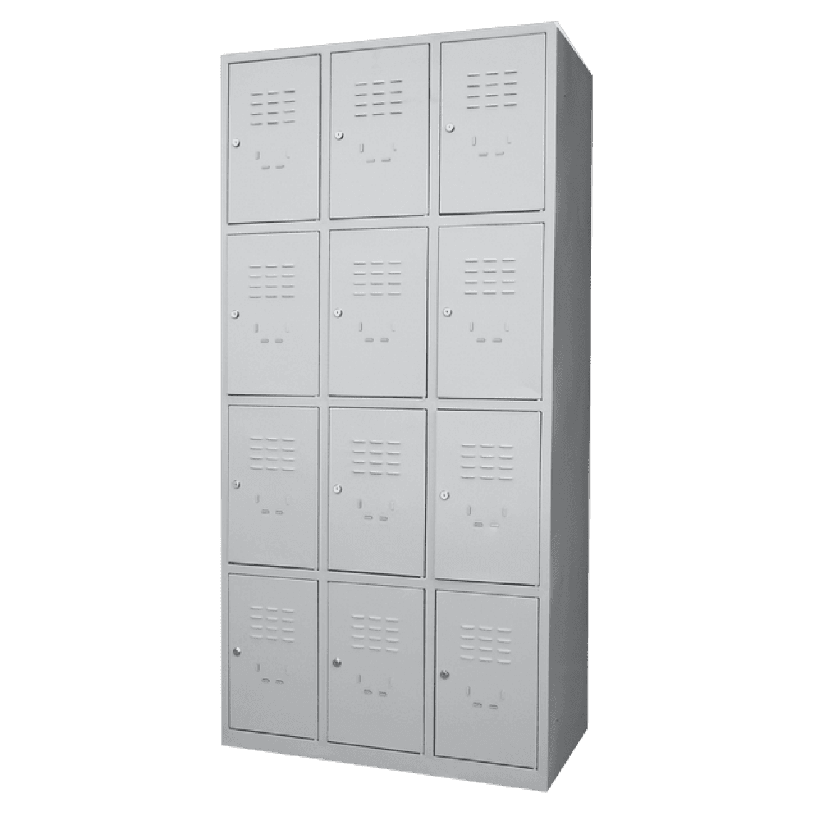 Dulap vestiar metalic 12 usi mici 890x450x1800
