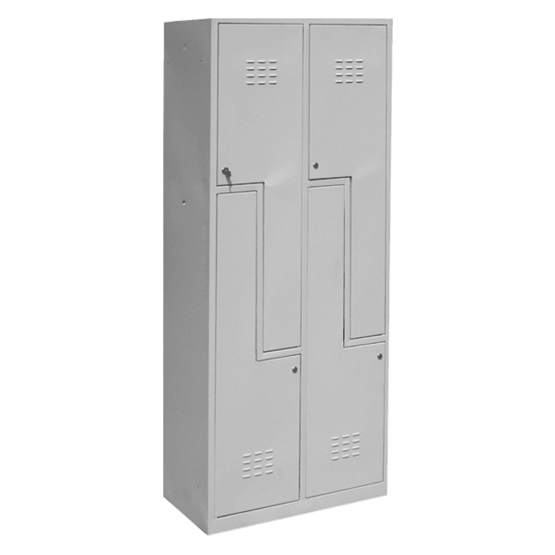 Dulap vestiar metalic 4 usi Z 775x450x1800