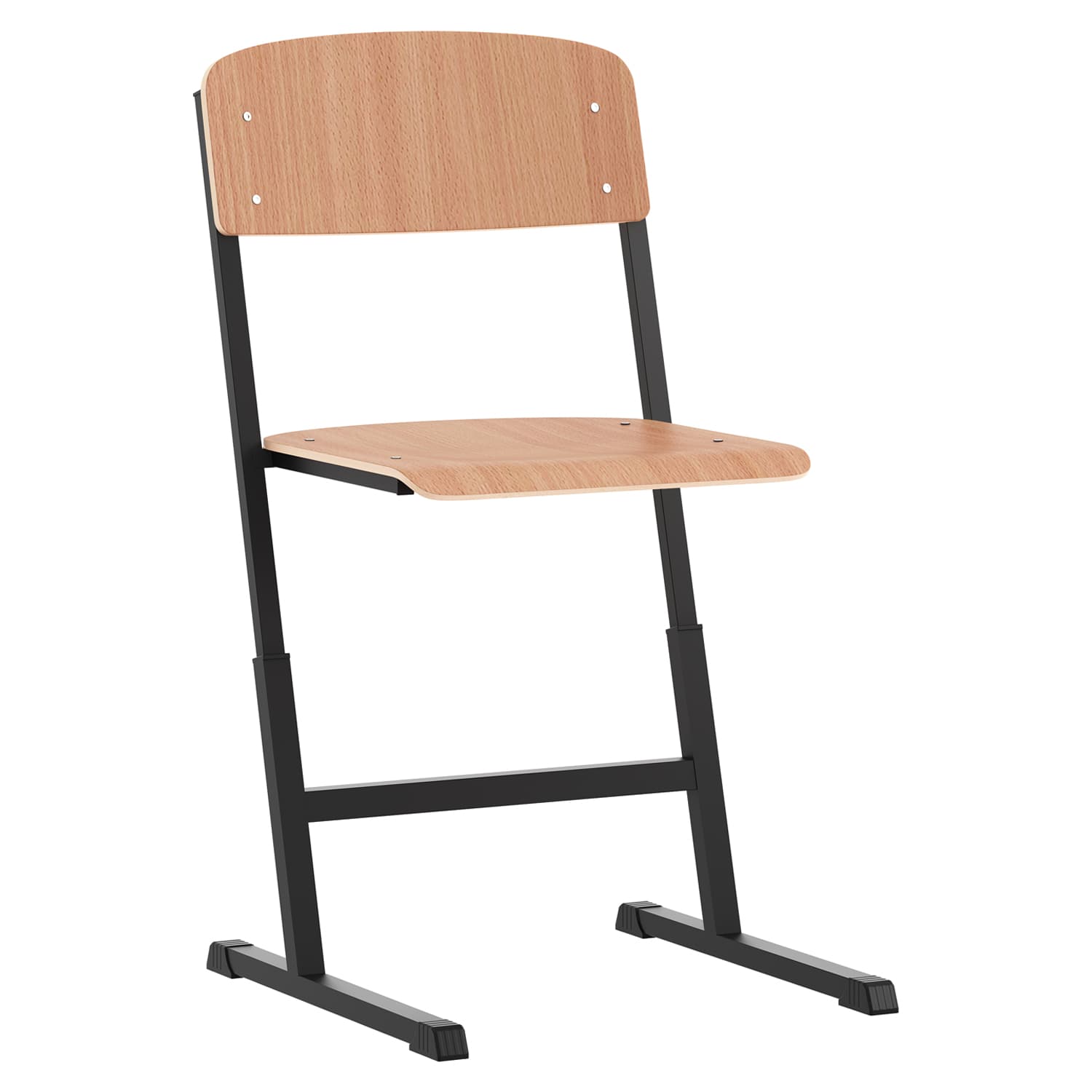 Scaun elev tip sanie, Cadru negru