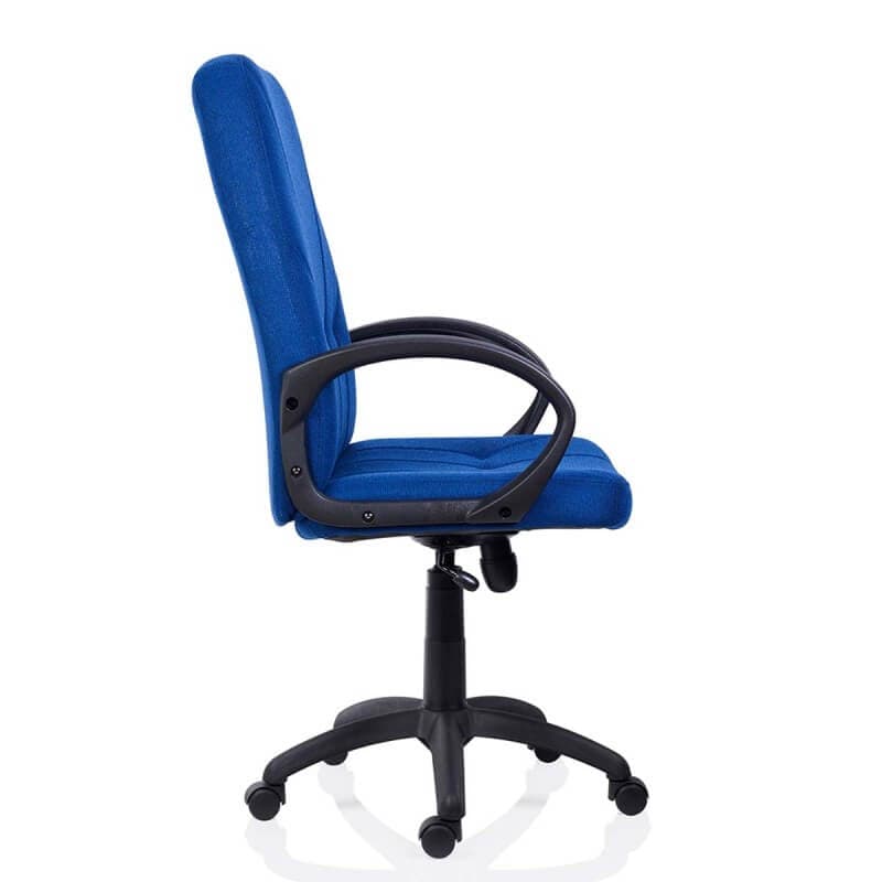 Scaun de birou ergonomic Legend, Albastru textil - Image 2