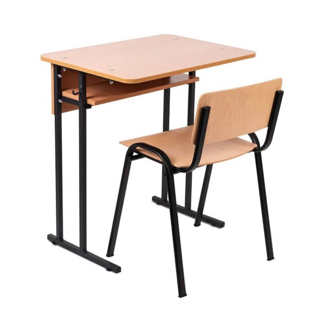 Set banca scolara individuala cu 1 scaun