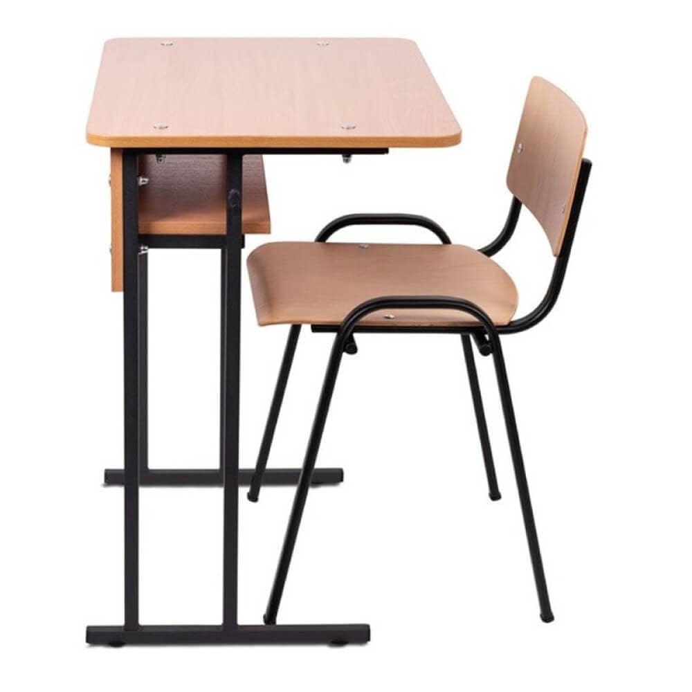 Set banca scolara individuala cu 1 scaun - imaginea 2