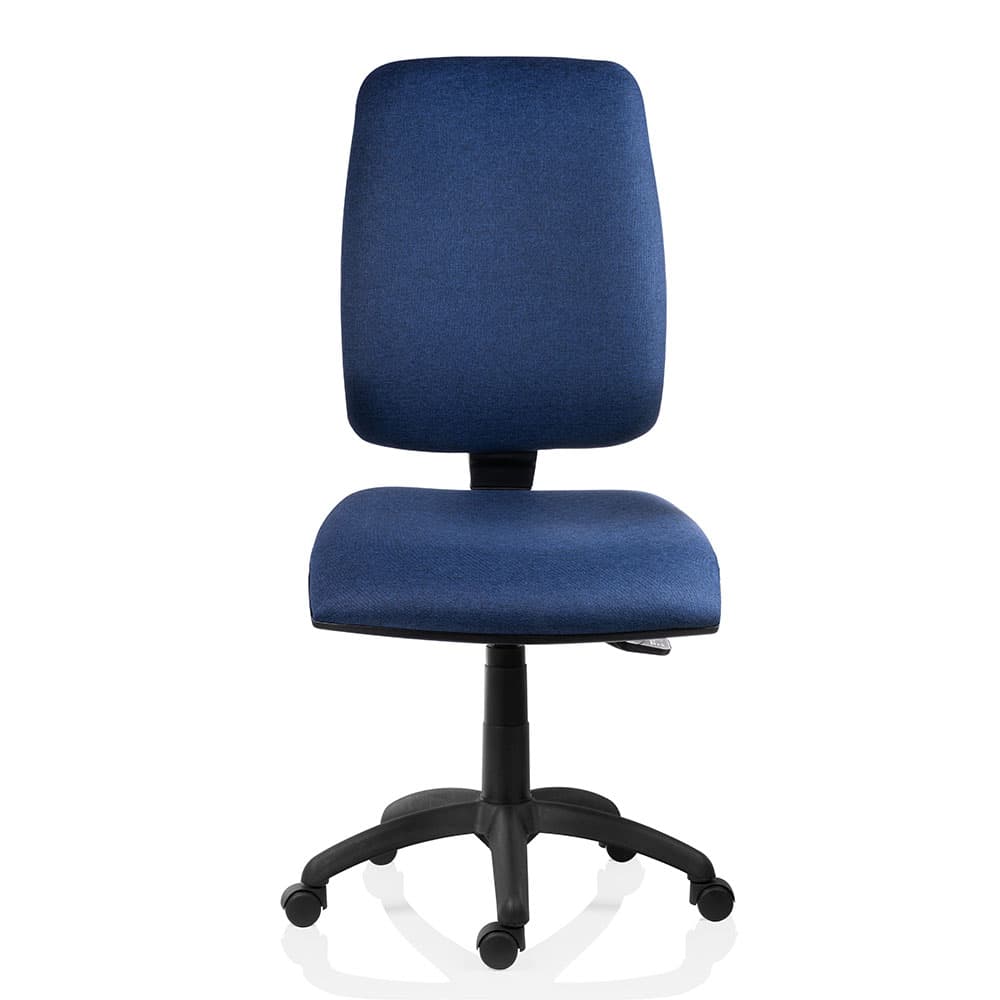 Scaun ergonomic rotativ 1500 Asyn Albastru textil - imaginea 2