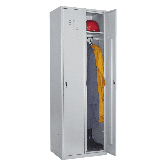 Dulap vestiar metalic 2 usi lungi 600x450x1800