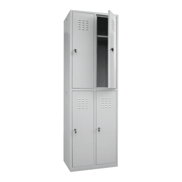 Dulap vestiar metalic 4 usi medii 600x450x1800