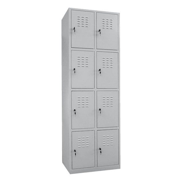 Dulap vestiar metalic 8 usi mici 600x450x1800