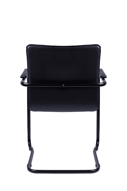 Scaun vizitator/conferinta Sally/S Crom Piele eco - imaginea 5
