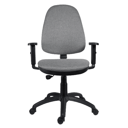 Scaun ergonomic Golf GLX Gri textil Brate reglabile - imaginea 2