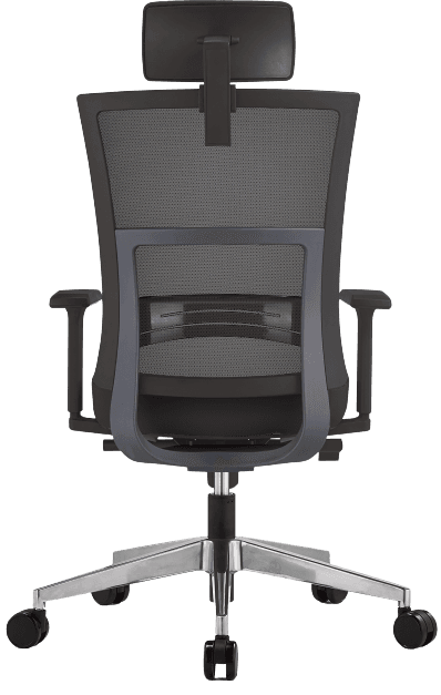 Scaun ergonomic rotativ Next executive Negru mesh - imaginea 2
