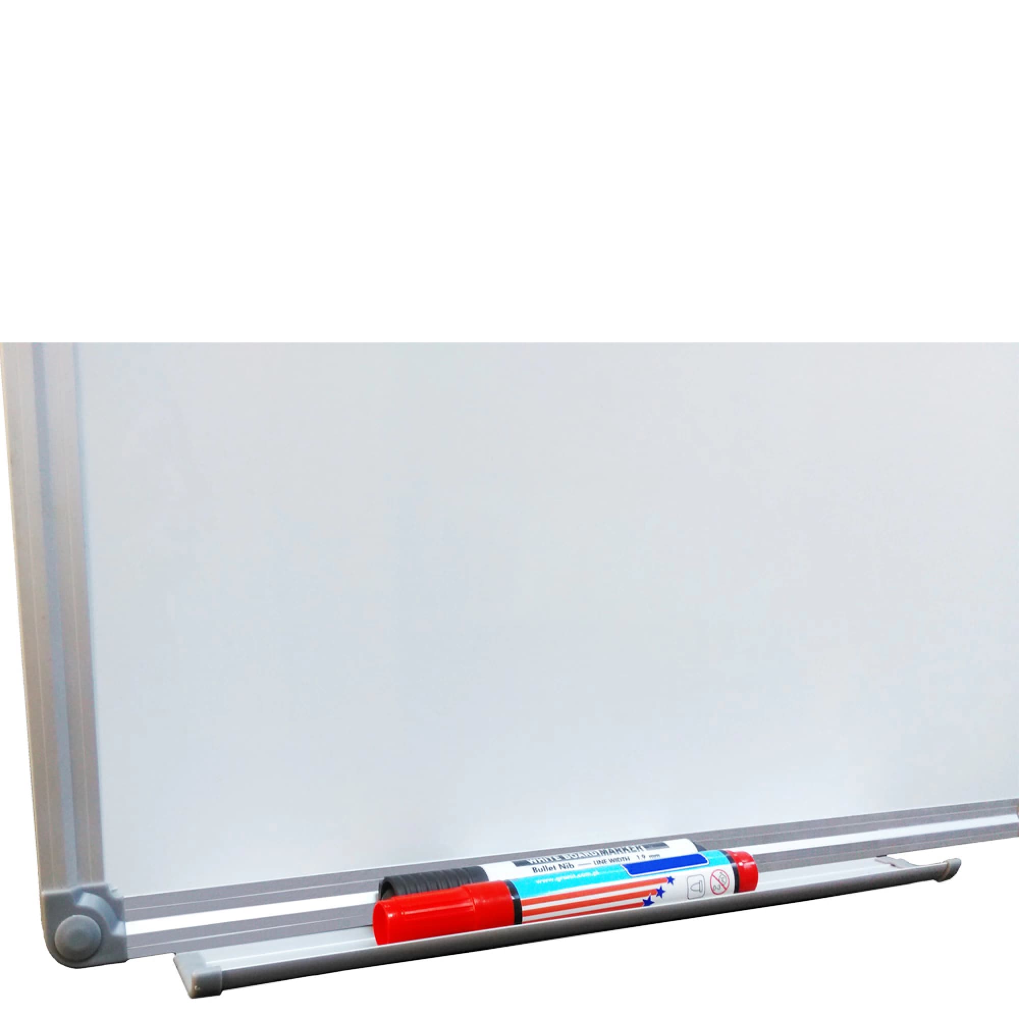 Tabla scolara magnetica standard alba 2000x1200 - view 4