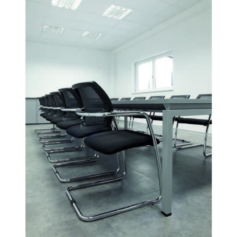 Scaun vizitator/conferinta Magix Mesh/textil - imaginea 4