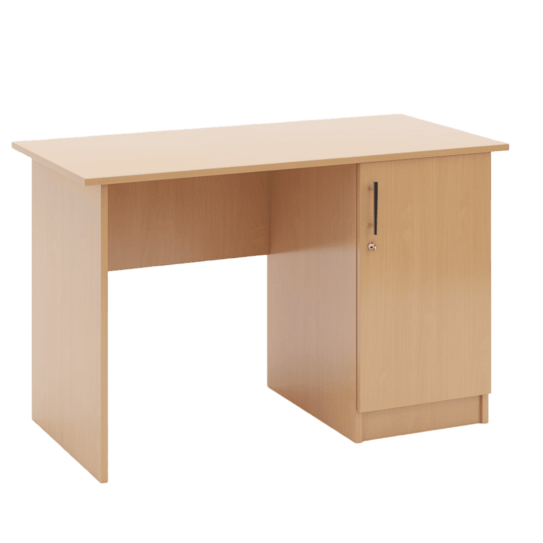 Catedra Profesor cu Corp Lateral Partea Dreapta, Usa si Polita, 1200x600x760