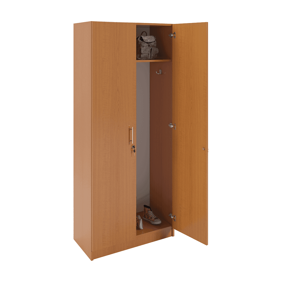 Dulap 2 uși 800x400x1900, Cireș - imaginea 2