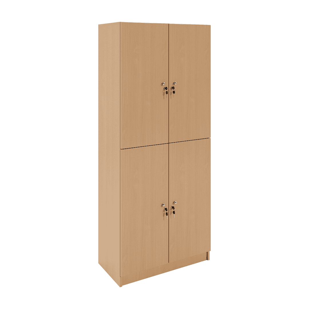 Dulap compartimentat 4 casete (2x2) 800x400x1900, Fag