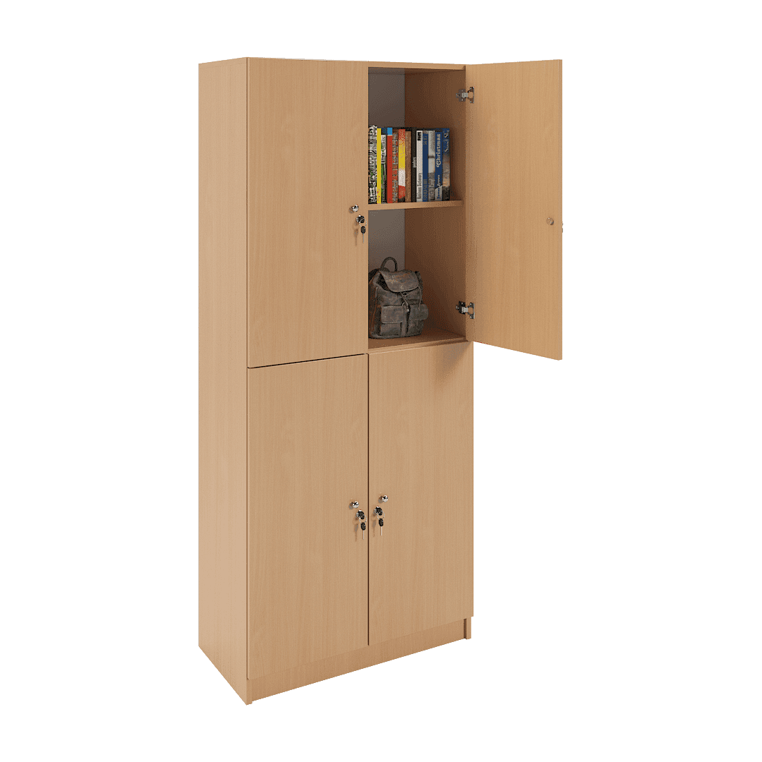 Dulap compartimentat 4 casete (2x2) 800x420x1900, Fag - imaginea 2