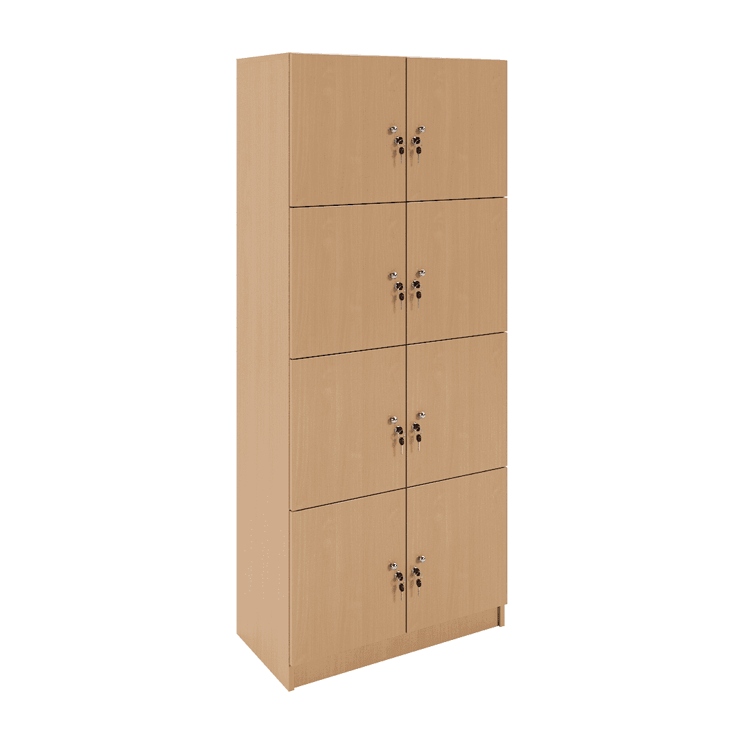 Dulap compartimentat 8 casete (2x4) 800x420x1900, Fag