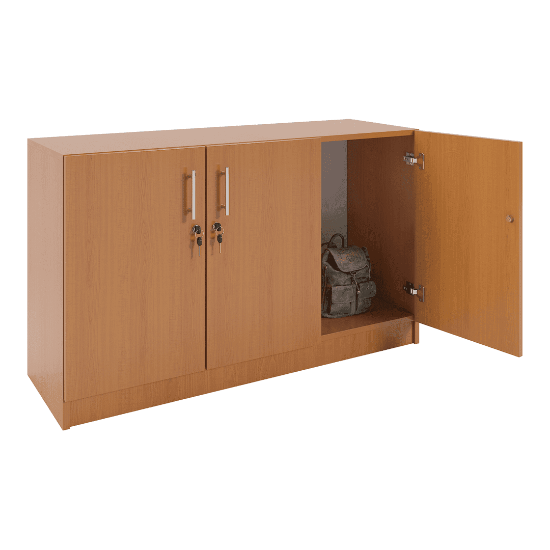 Dulap jos 3 uși 1200x420x720, Cireș - imaginea 2