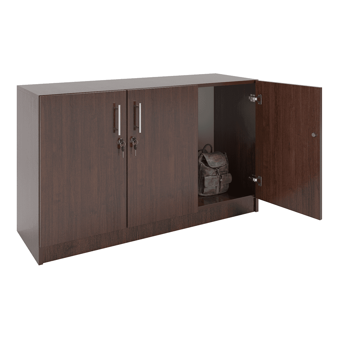 Dulap jos 3 uși 1200x420x720, Wenge - imaginea 2