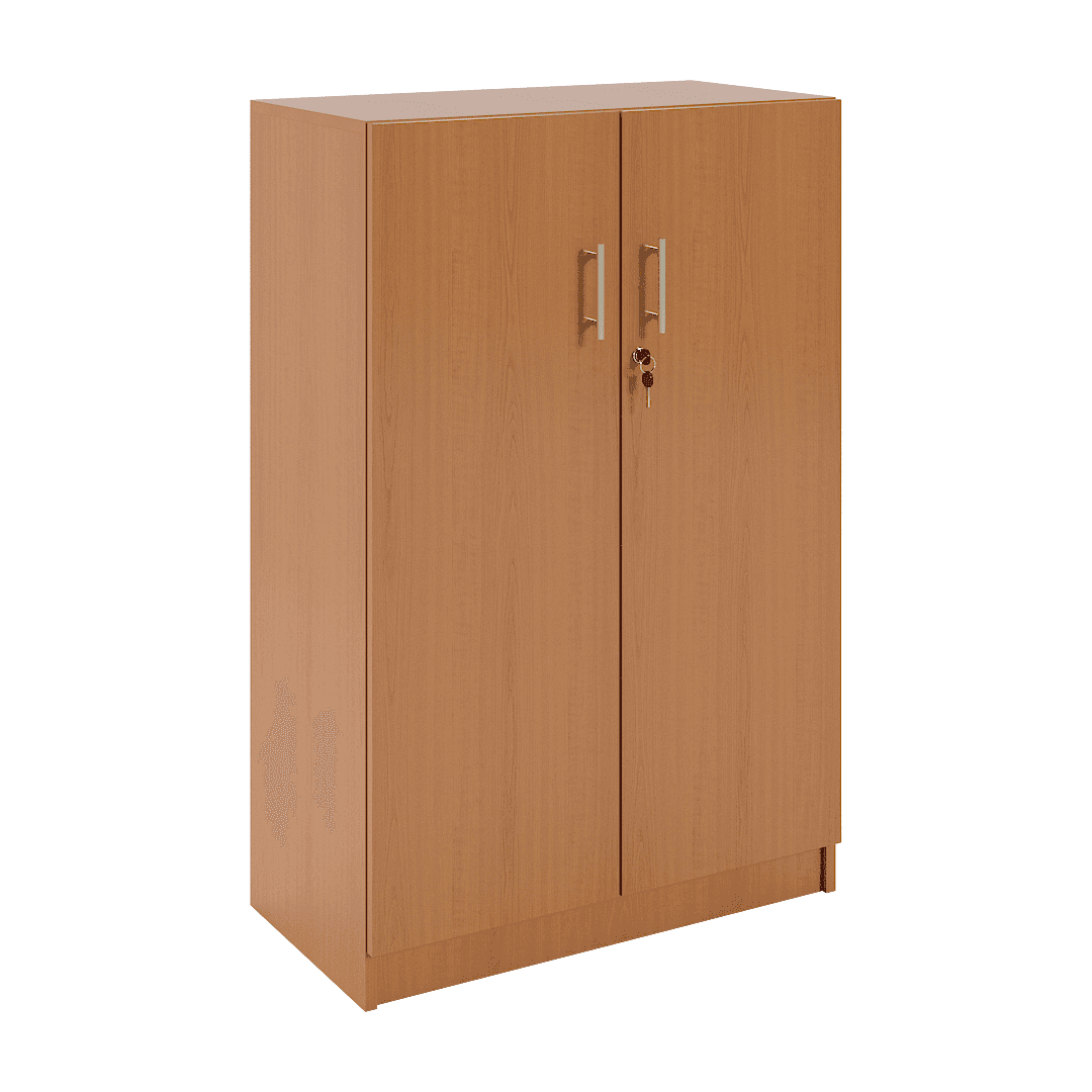Dulap material didactic 2 uși 800x400x1220, Cireș