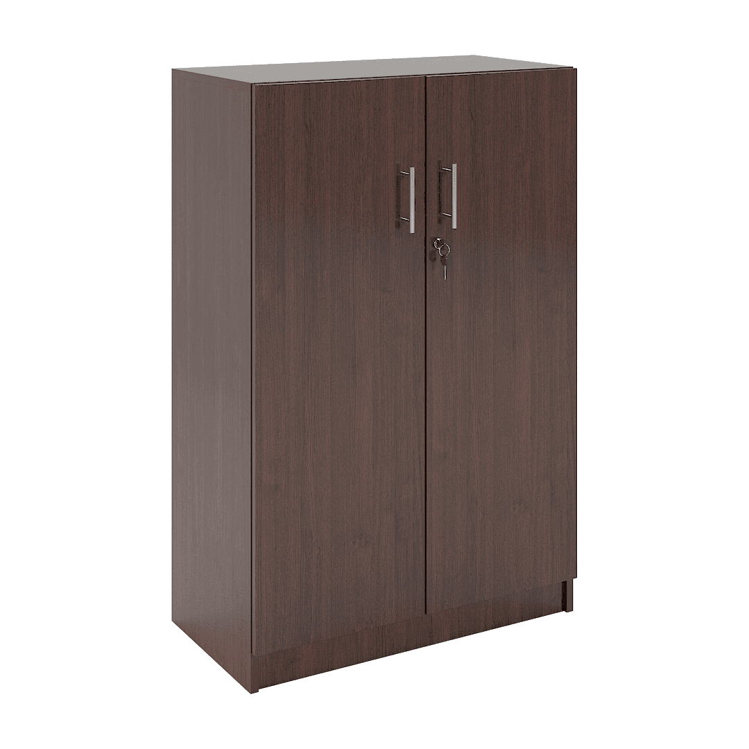 Dulap material didactic 2 uși 800x400x1220, Wenge