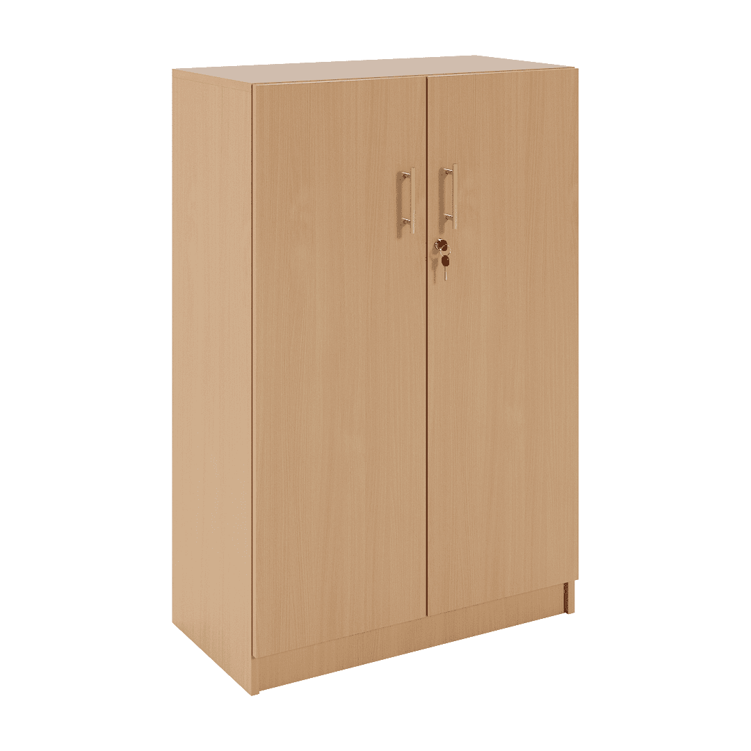 Dulap material didactic 2 uși 800x420x1220, Fag