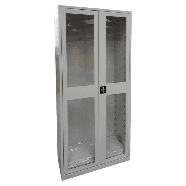 Dulap metalic tip vitrina 2 usi 900x400x1900 - imaginea 2