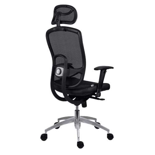 Scaun birou Oklahoma PDH, mesh, Negru - imaginea 3