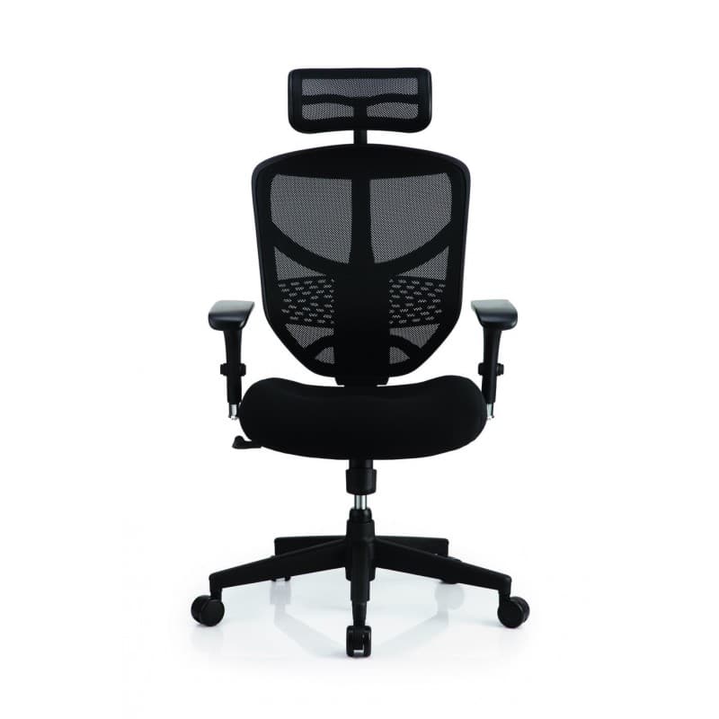 Scaun ergonomic Enjoy basic PDH, Mesh Negru - imaginea 2