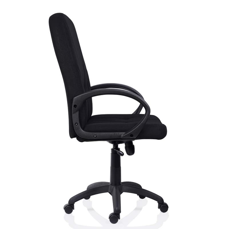 Scaun de birou ergonomic Legend, Negru textil - imaginea 2