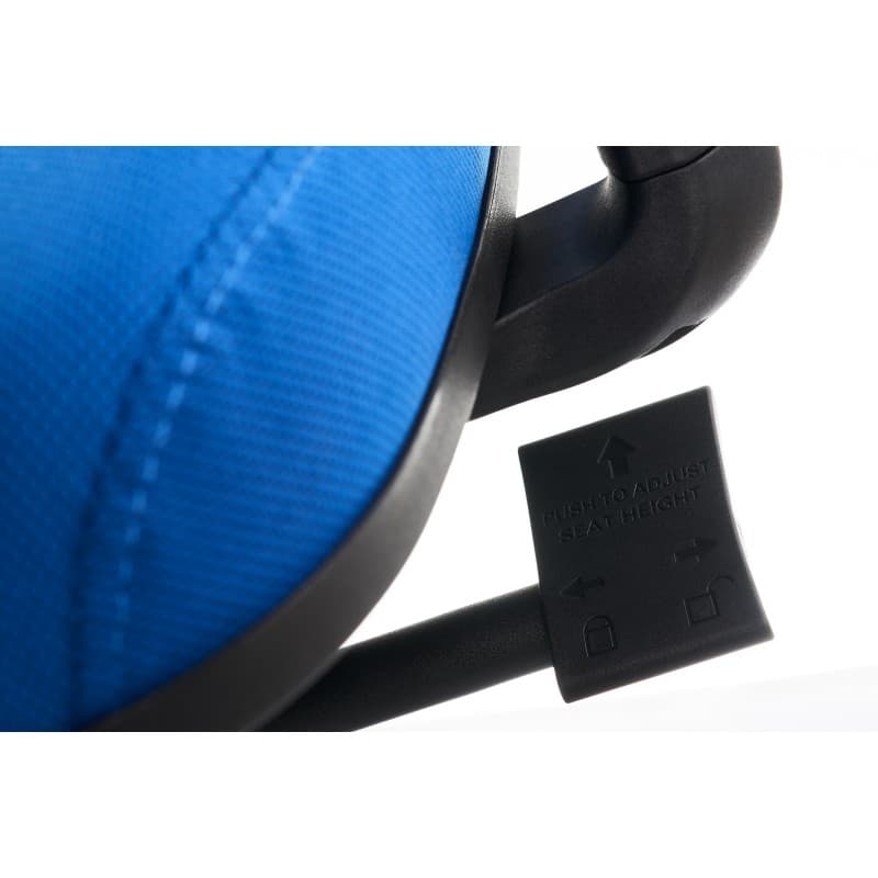 Scaun ergonomic rotativ Zen textil si mesh cu brate - imaginea 5