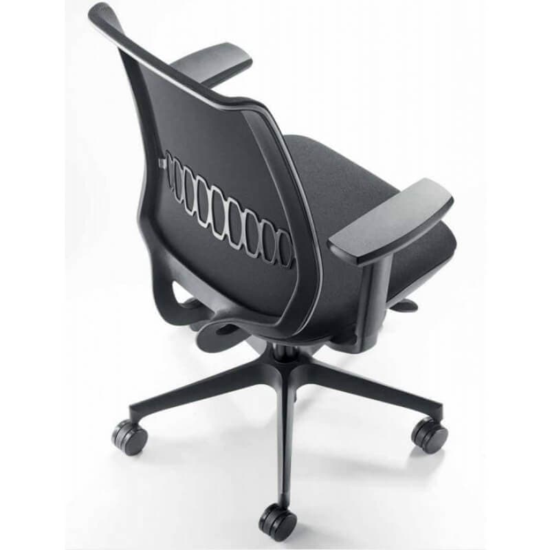 Scaun ergonomic rotativ 2700 Bond Black mesh - imaginea 3