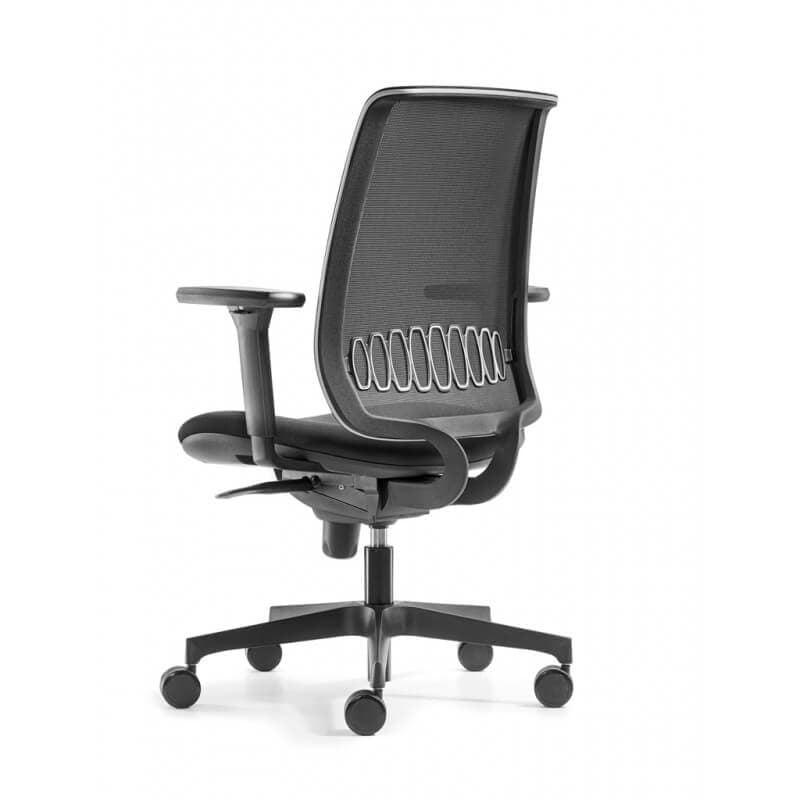 Scaun ergonomic rotativ 2700 Bond Black mesh - imaginea 2