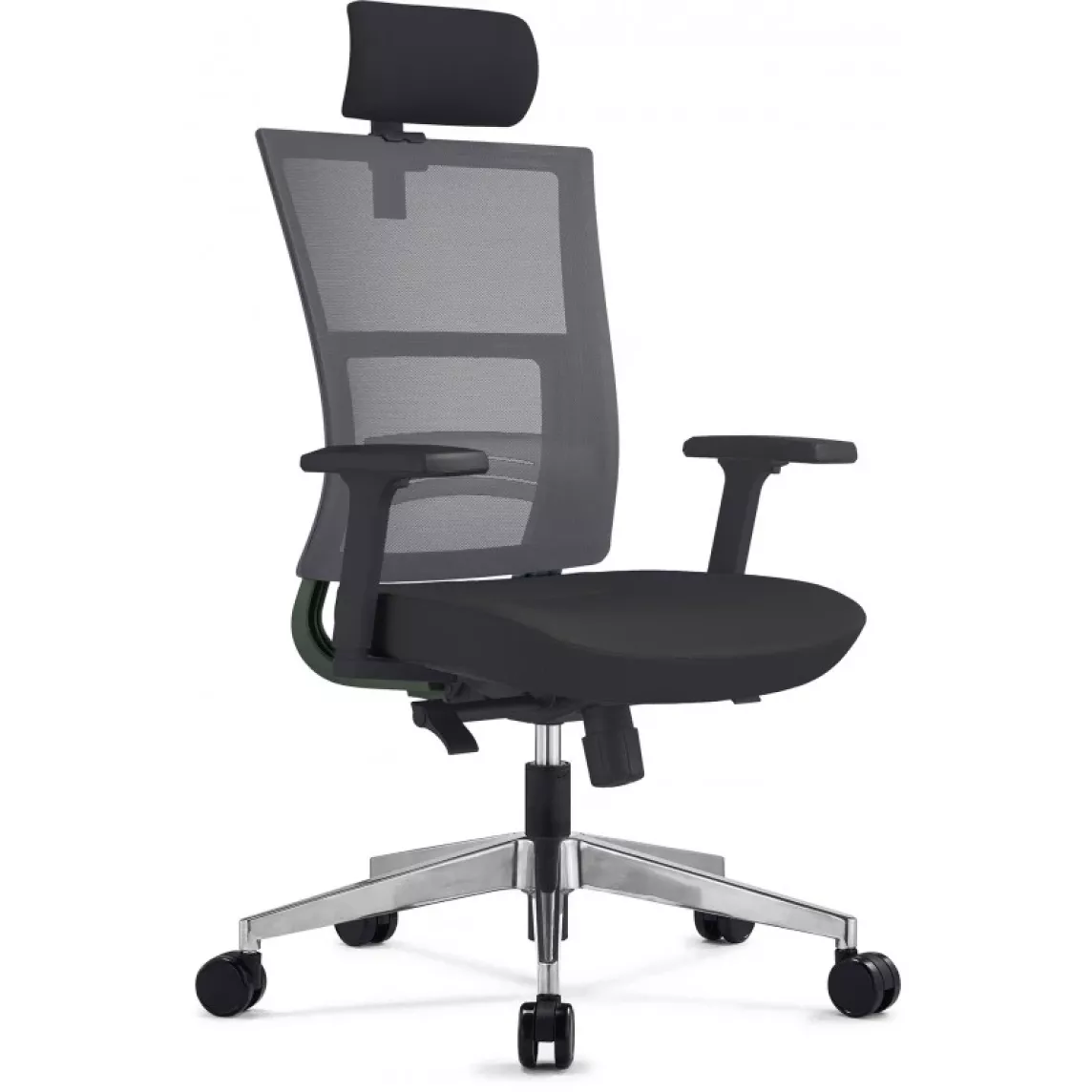 Scaun ergonomic rotativ Next executive Negru mesh