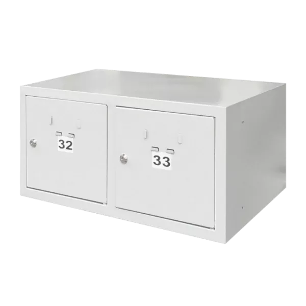 Dulap suprapozabil pentru vestiar cu 2 usi 600x450x300