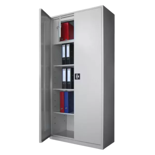 Dulap metalic tip fiset cu caseta și 3 polite 900x400x1800